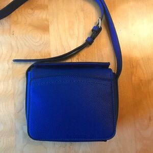 NWOT Blue Vegan Leather Purse